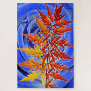 Rompecabezas de hojas