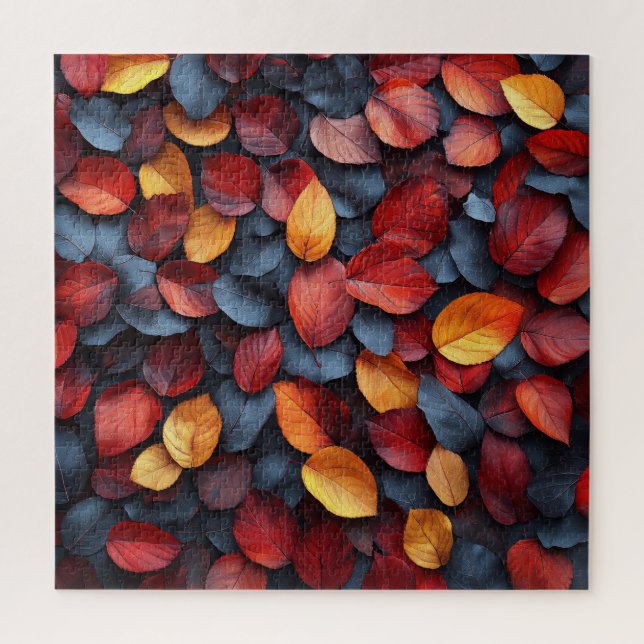 Rompecabezas de hojas de otoño (Vertical)