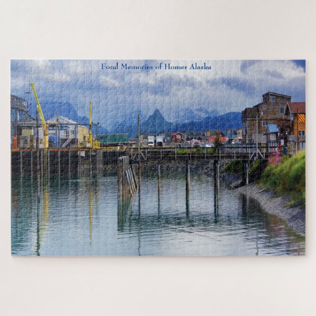 Rompecabezas de Homer Alaska Jigsaw (Horizontal)