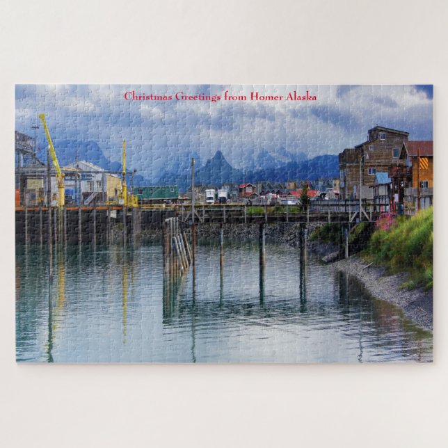 Rompecabezas de Homer Alaska Jigsaw (Horizontal)