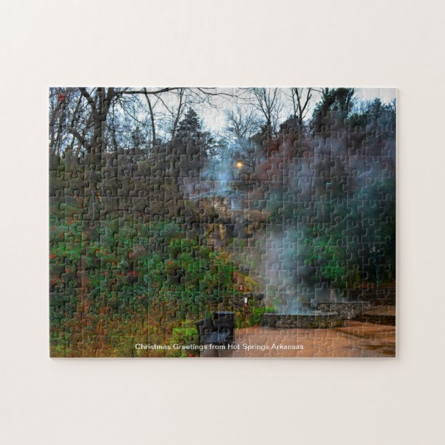 Rompecabezas de Hot Springs Arkansas (Horizontal)