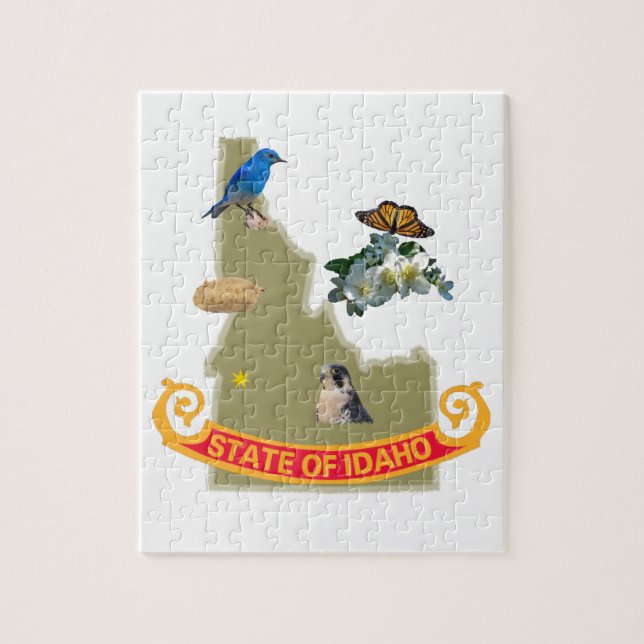 Rompecabezas de Idaho (Vertical)