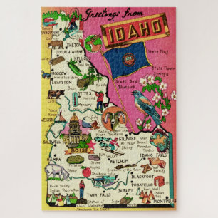 Rompecabezas de Idaho Jigsaw 20x30