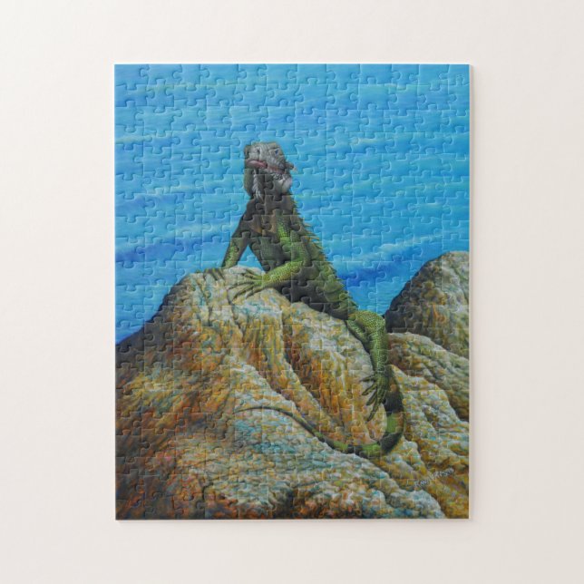 Rompecabezas de Iguana Jigsaw (Vertical)