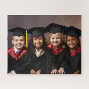 Rompecabezas de imagen de graduación de tus hijos