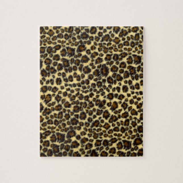 Rompecabezas de impresión de leopardo (Vertical)
