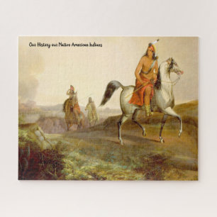 Rompecabezas de Indio Nativo Americano