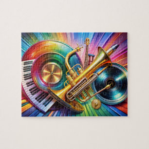 Rompecabezas de instrumentos musicales