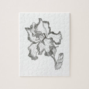 Rompecabezas de Iris Elegante