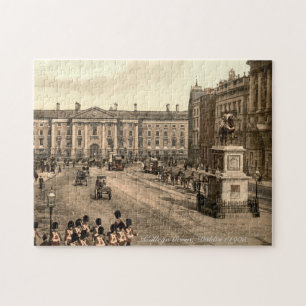 Rompecabezas de Irlanda, c1905 College Green Dublí