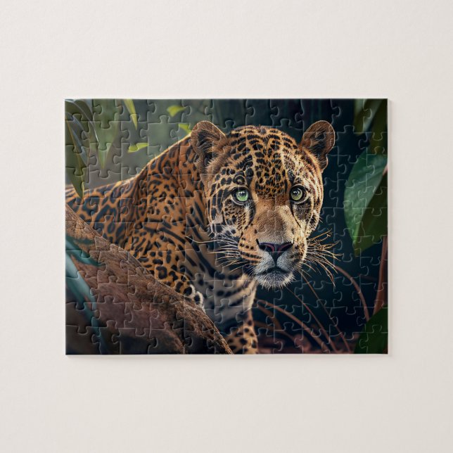 Rompecabezas de Jaguar Jigsaw - Jungla (Horizontal)