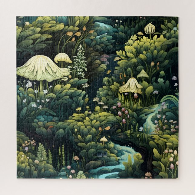 Rompecabezas de jardín de hadas (Vertical)