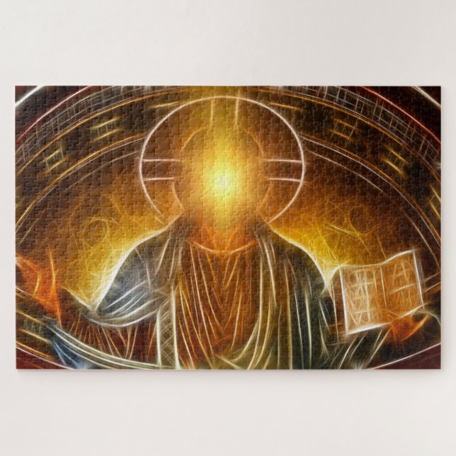 rompecabezas de jesus moderno (Horizontal)