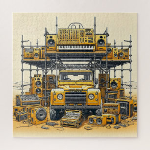 Rompecabezas de Jigsaw, defensor del desierto