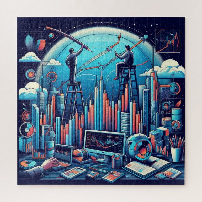Rompecabezas de jigsaw en bolsa (Vertical)