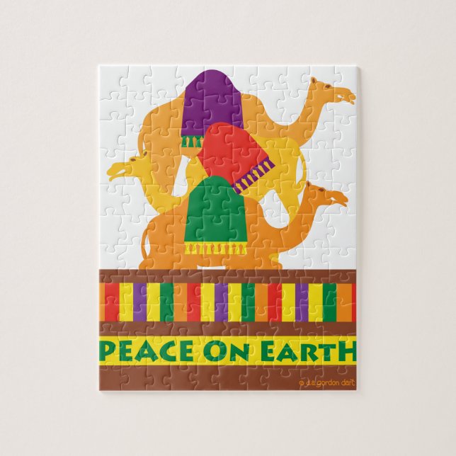 Rompecabezas de Jigsaw en el Camello Holiday (Vertical)