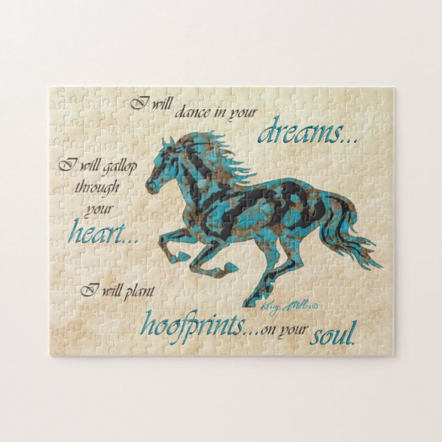 Rompecabezas de Jigsaw en el Suroeste de Caballo (Horizontal)