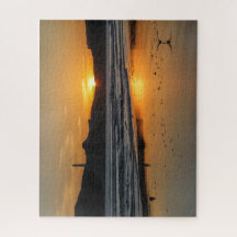 Rompecabezas de Jigsaw en Nueva Zelanda - Amanecer