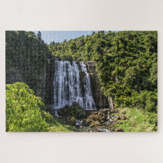 Rompecabezas de Jigsaw en Nueva Zelanda - Catarata