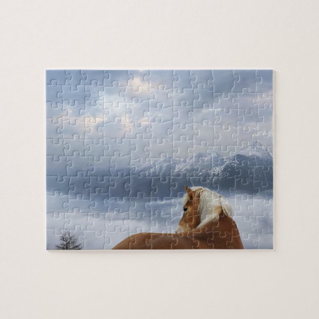 Rompecabezas de juego de caballos (Horizontal)