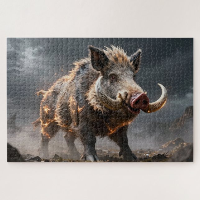 Rompecabezas de Juego de Piezas del Animal Espirit (Horizontal)