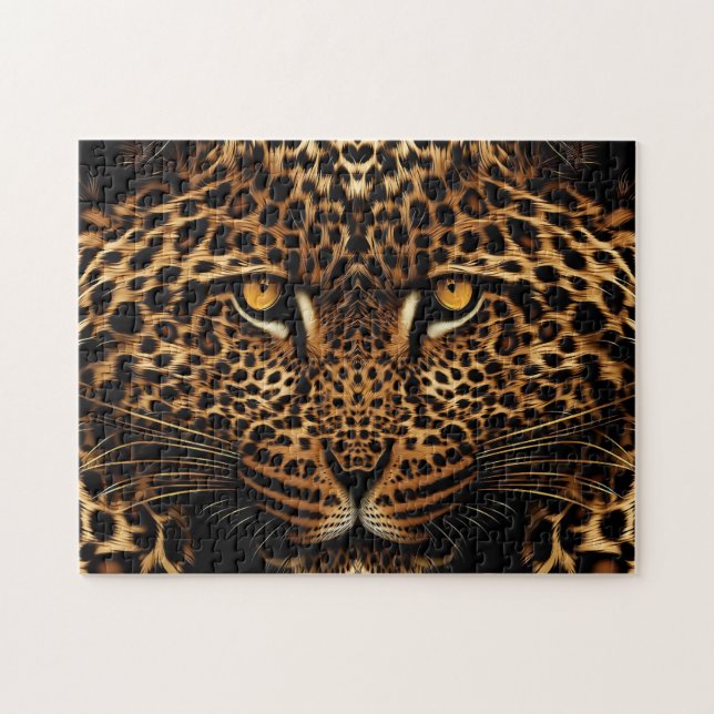 Rompecabezas de juego Leopard (Horizontal)