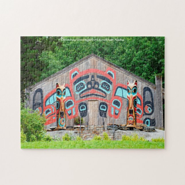 Rompecabezas de Ketchikan Alaska (Horizontal)