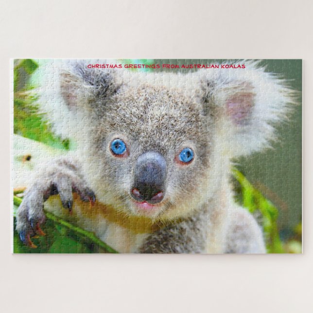 Rompecabezas de Koalas Jigsaw en Australia (Horizontal)