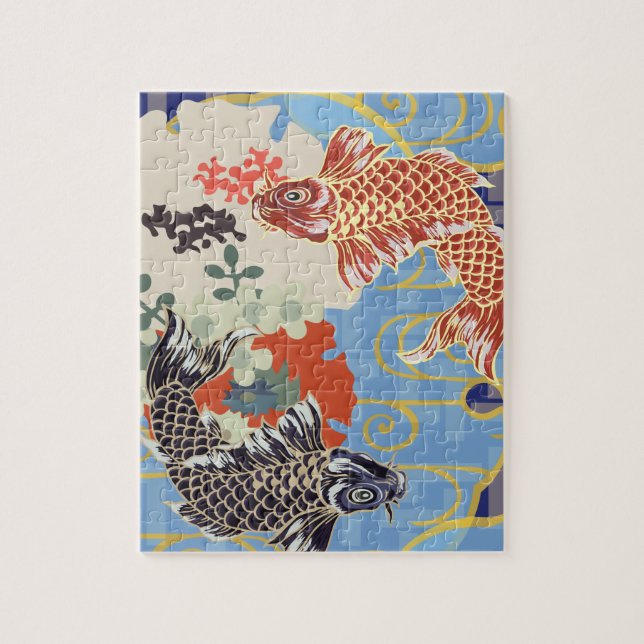 Rompecabezas de Koi Pond (Vertical)