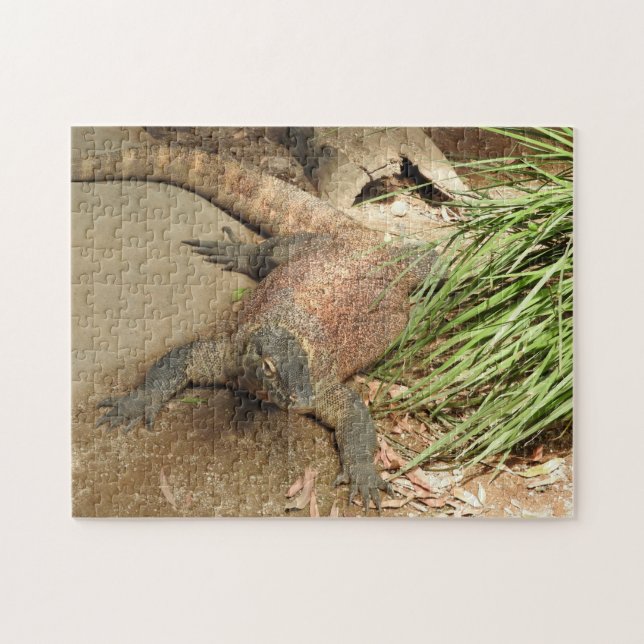 Rompecabezas de Komodo Dragon (Horizontal)