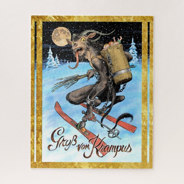 Rompecabezas de Krampus (Vertical)