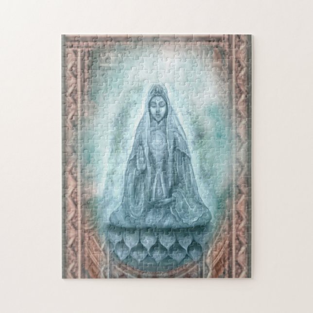 Rompecabezas de Kuan Yin (Vertical)