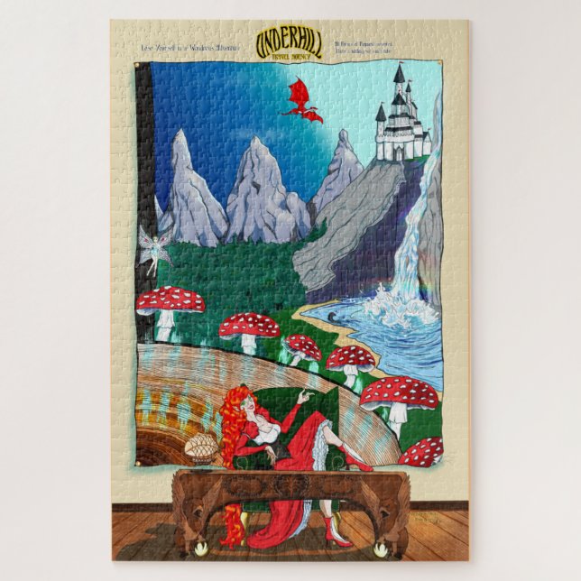 Rompecabezas de la Agencia de Viajes de Fae (Vertical)