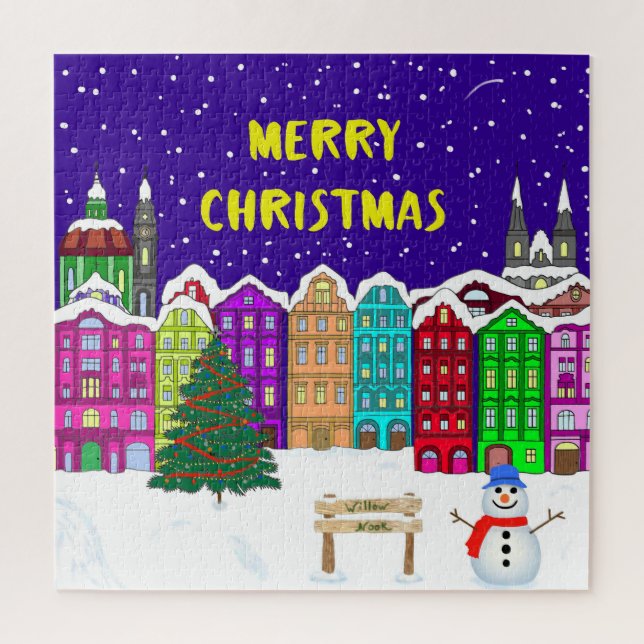 Rompecabezas de la aldea (Vertical)