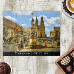 Rompecabezas de la aldea medieval de Fantasy<br><div class="desc">Rompecabezas con una escena de fantasía de una aldea europea medieval. Con muchos pequeños detalles,  este es un enigma interesante.</div>