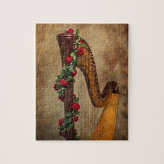 Rompecabezas de la arpa (Vertical)