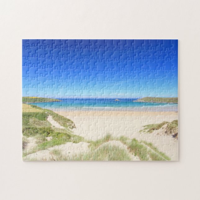 Rompecabezas de la bahía de Crantock (Horizontal)