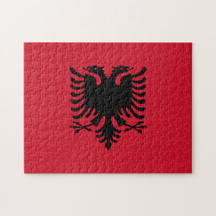 Rompecabezas de la bandera de Albania
