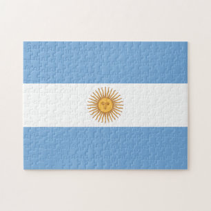 Rompecabezas de la bandera de Argentina