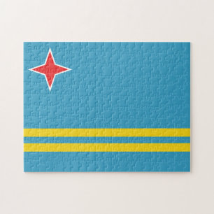Rompecabezas de la bandera de Aruba