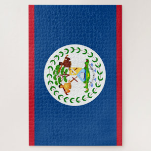 Rompecabezas de la bandera de Belice