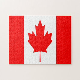 Rompecabezas de la bandera de Canadá
