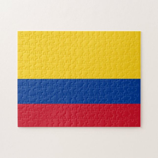 Rompecabezas de la bandera de Colombia (Horizontal)
