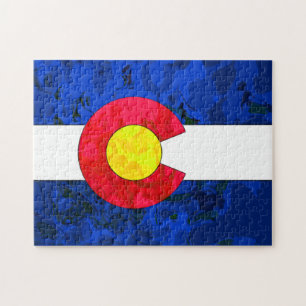 Rompecabezas de la BANDERA de COLORADO