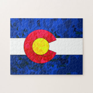 Rompecabezas de la BANDERA de COLORADO