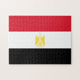 Rompecabezas de la bandera de Egipto