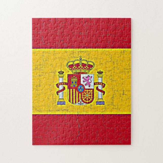 Rompecabezas de la BANDERA de ESPAÑA (Vertical)