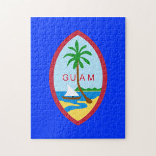 Rompecabezas de la bandera de Guam