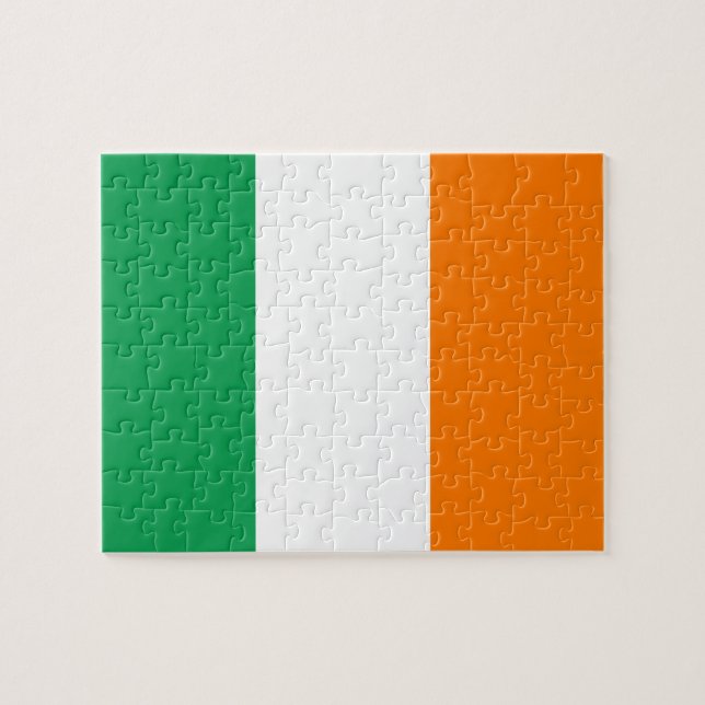 Rompecabezas de la bandera de Irlanda (Horizontal)