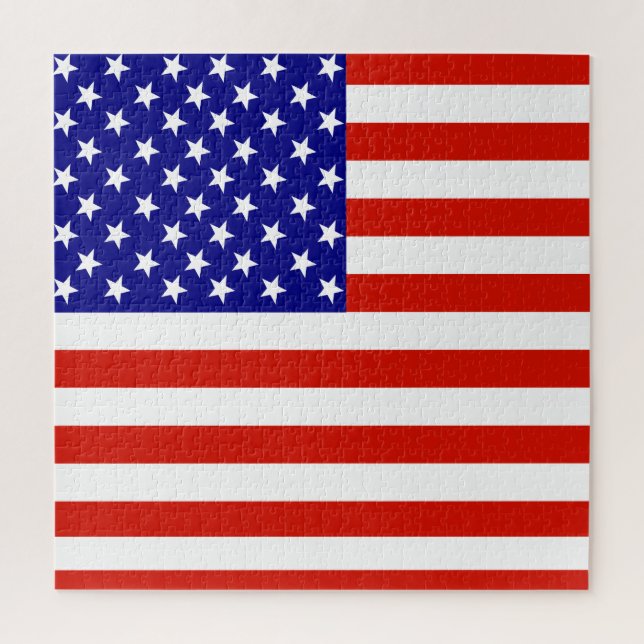 Rompecabezas de la bandera de los Estados Unidos (Vertical)